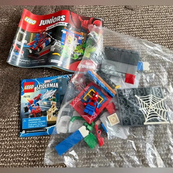 LEGO Spider-Man Set Incomplete Includes Spider Man Mini Figure - Picture 1 of 1